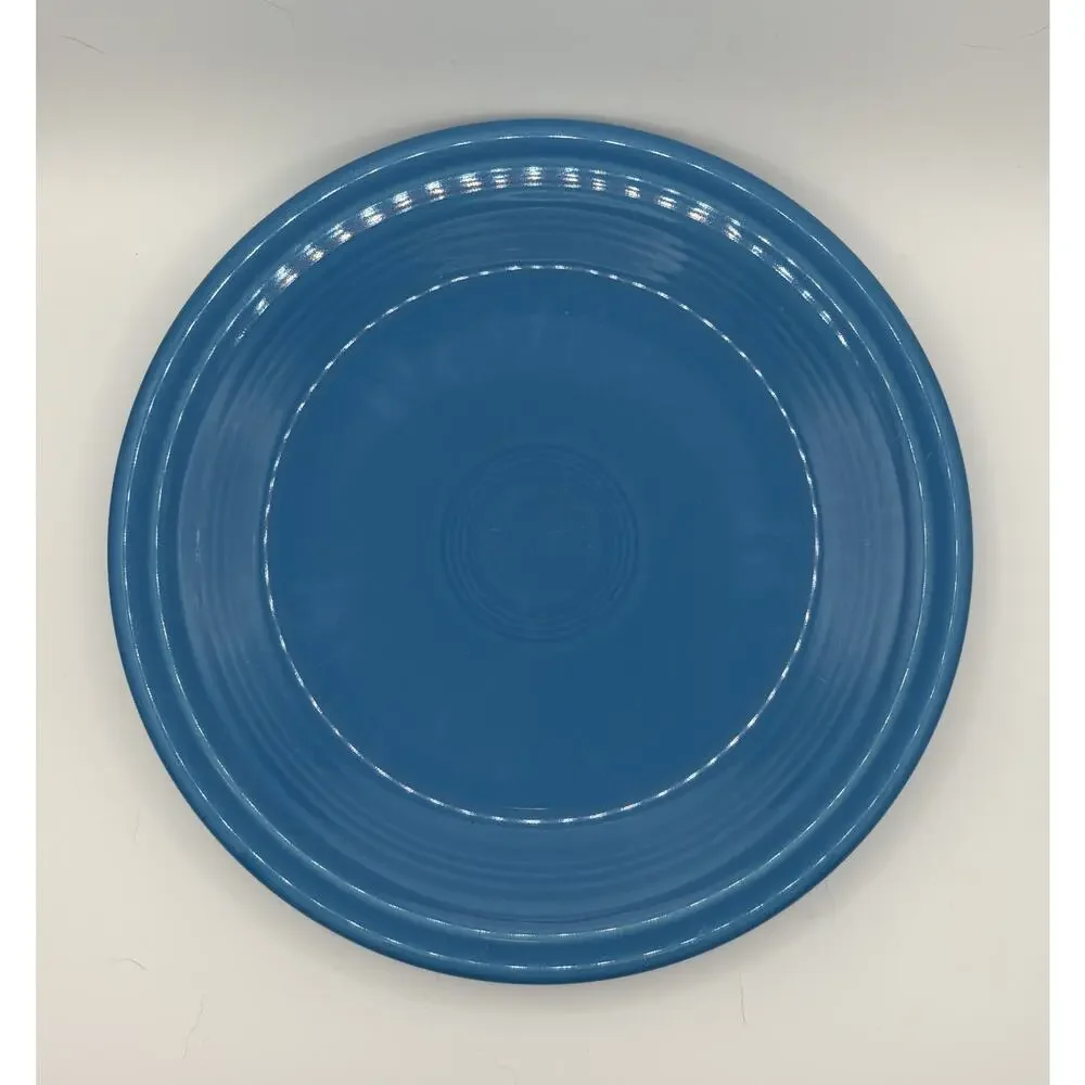 Fiesta Ware Peacock Blue Place Setting Retired